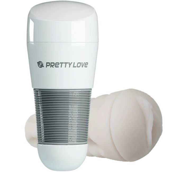 Comprar Pretty Love Kitty Blanco – Masturbador Con Diseño Elegante Y Sensación Realista-Noxtic