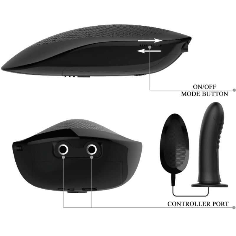 Pretty Love Myron Strap On – Giocattolo sessuale vibrante per il piacere condiviso