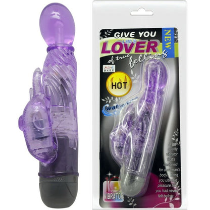 BAILE Give You A Kind Of Lover Vibratore Rabbit Lilla - Stimolazione ergonomica con 10 modalità di vibrazione
