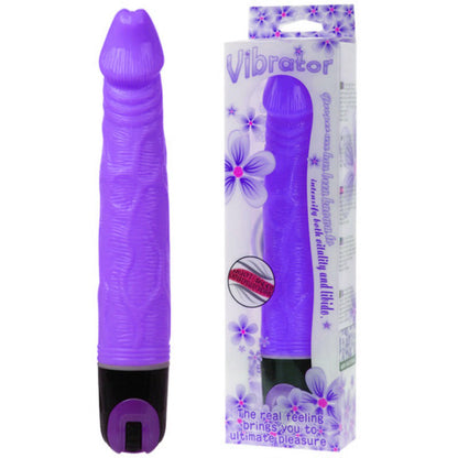 BAILE Vibrador Multispeed Morado – Diseño Texturado Para Placer Intenso
