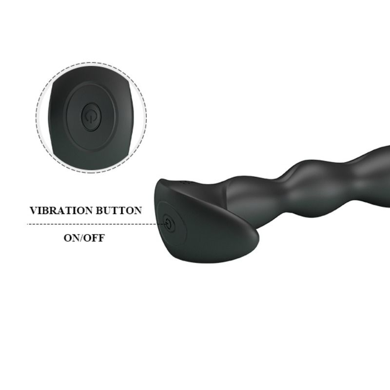 PRETTY LOVE Masajeador Anal 12 Modos – Diseño Ergonómico Con Vibración Personalizable