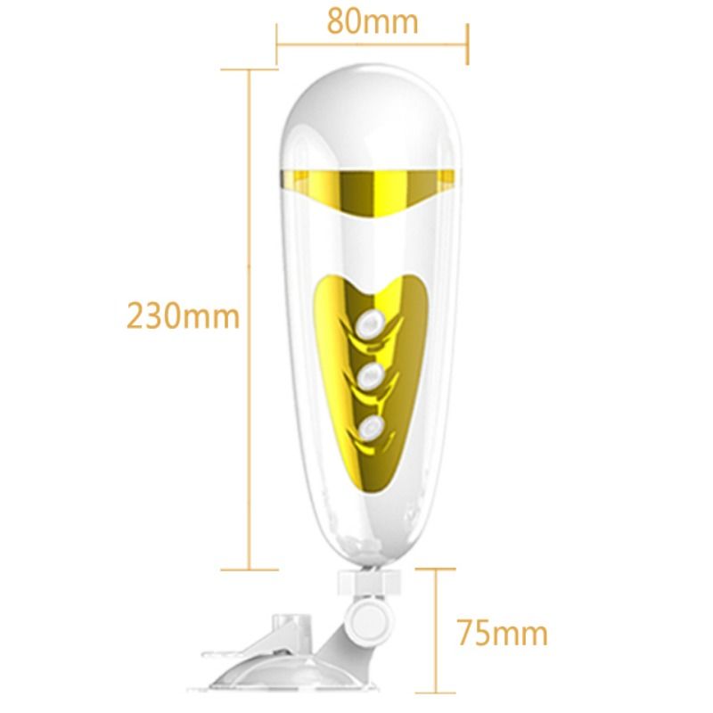 Pretty Love Sally – Masturbatore vibrante e sonoro per un'esperienza realistica
