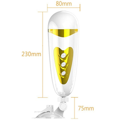 Pretty Love Sally – Masturbatore vibrante e sonoro per un'esperienza realistica