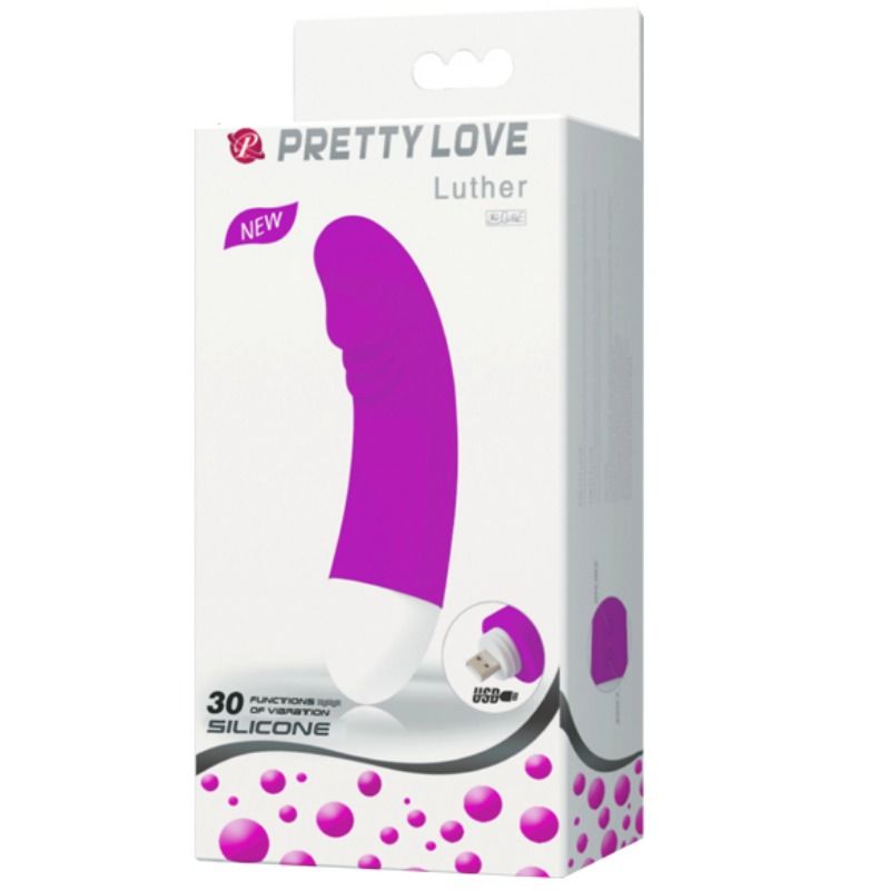 Comprar Pretty Love Luther Mini Vibrador – Diseño Ergonómico Con 30 Modos De Vibración-Noxtic