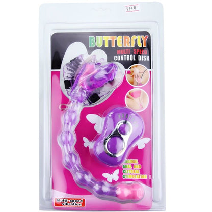 BAILE - BUTTERFLY STRAP ON LILA-BAILE STIMULATING-Noxtic