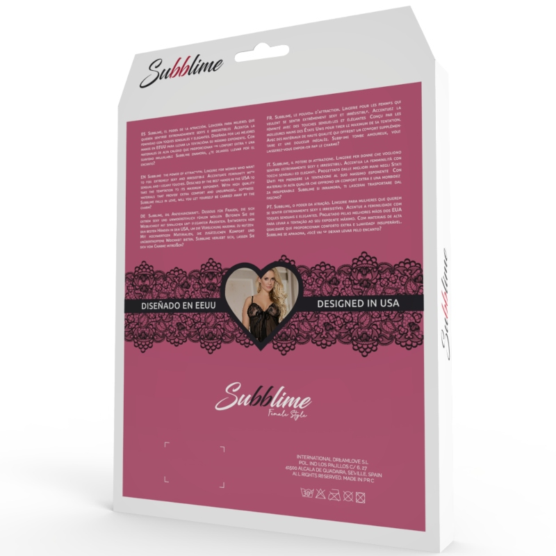 Corsetto con lacci SUBBLIME L/XL – Design elegante per esaltare la tua silhouette