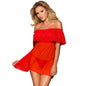 Comprar SUBBLIME Vestido Corto Rojo L/XL – Elegancia Confortable Para Realzar Tu Figura-Noxtic