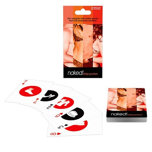 KHEPER GAMES Naked Deck Strip Poker – Gioco divertente per momenti conviviali con gli amici