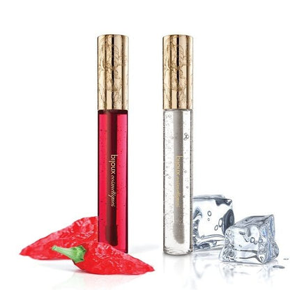 Bijoux Pack Duo Gloss Para Pezones Frío y Calor – Estimula los Sentidos Con Efecto Térmico Atractivo