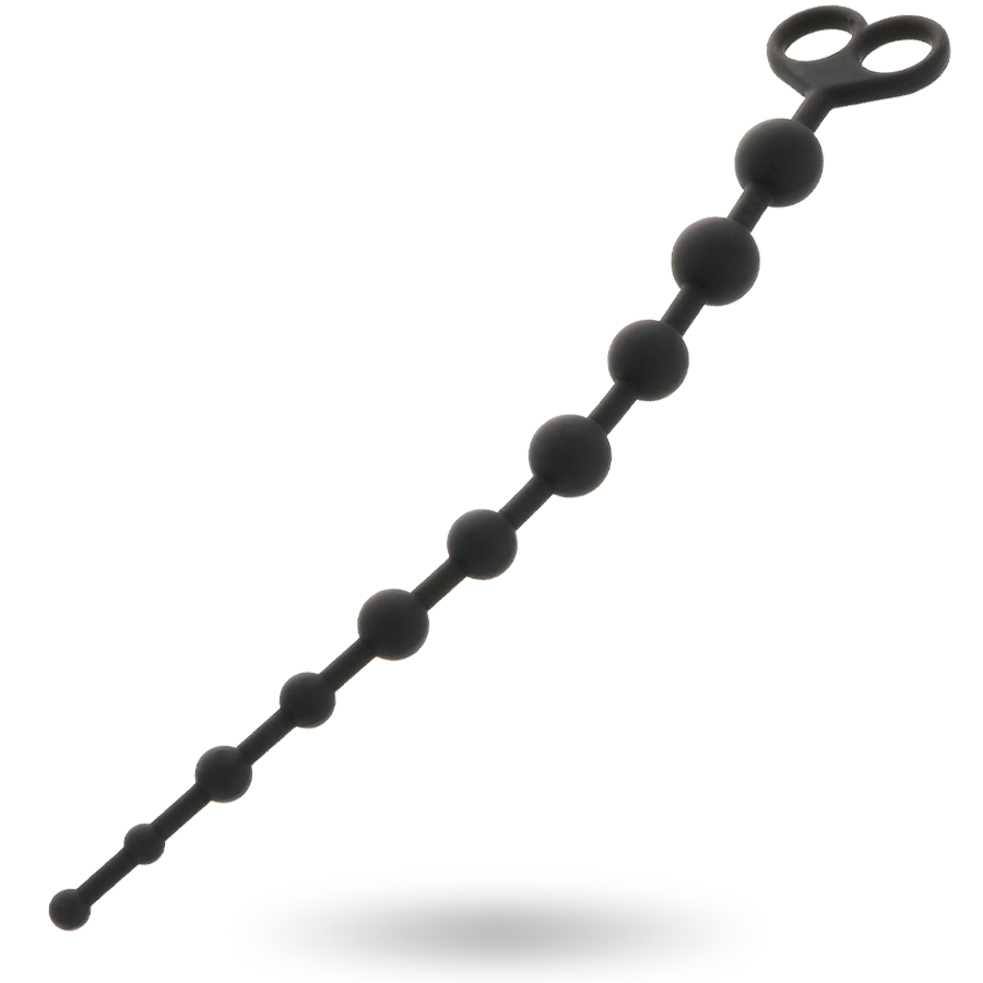 Comprar INTENSE Jaiden Anal Beads Negro – Diseño Elegante Para Exploración Sensual Segura-Noxtic
