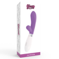 GLOSSY Jackson Rabbit Lilac – Giocattolo ergonomico in silicone medico per il piacere personale