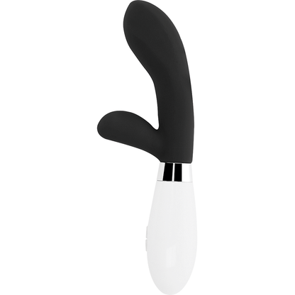 GLOSSY Jackson Rabbit Nero – Massaggiatore ergonomico con motore potente per un piacere intenso
