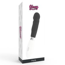 GLOSSY Paul Vibrador Negro – Diseño Ergonómico Para Una Experiencia Sensorial Única