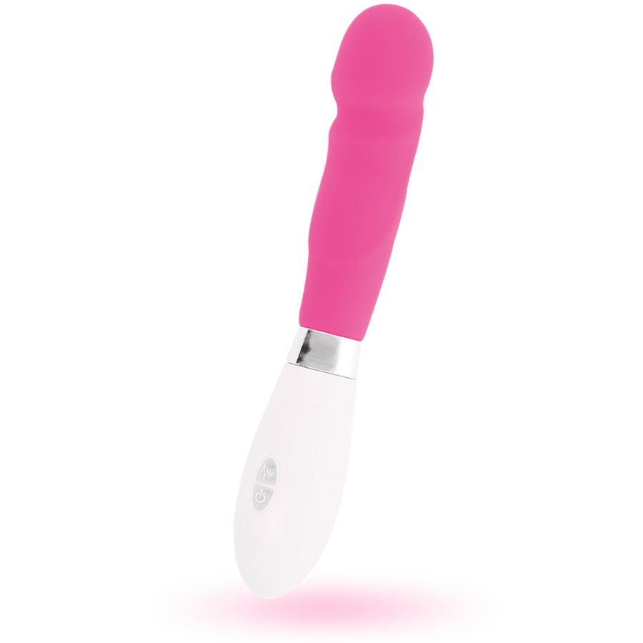 GLOSSY Paul Vibrador Rosa – Diseño Ergonómico Con Silicona Médica Suave