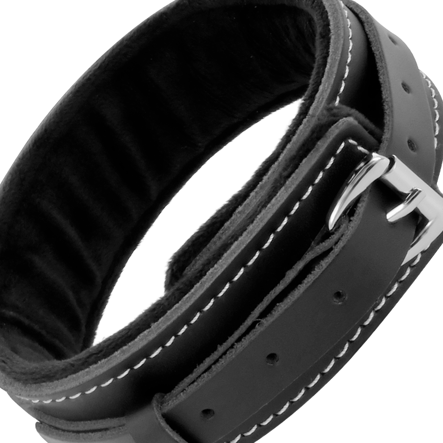 DARKNESS Collar De Cuero Con Correa – Diseño Elegante Para Control Y Estilo En Tus Escenas