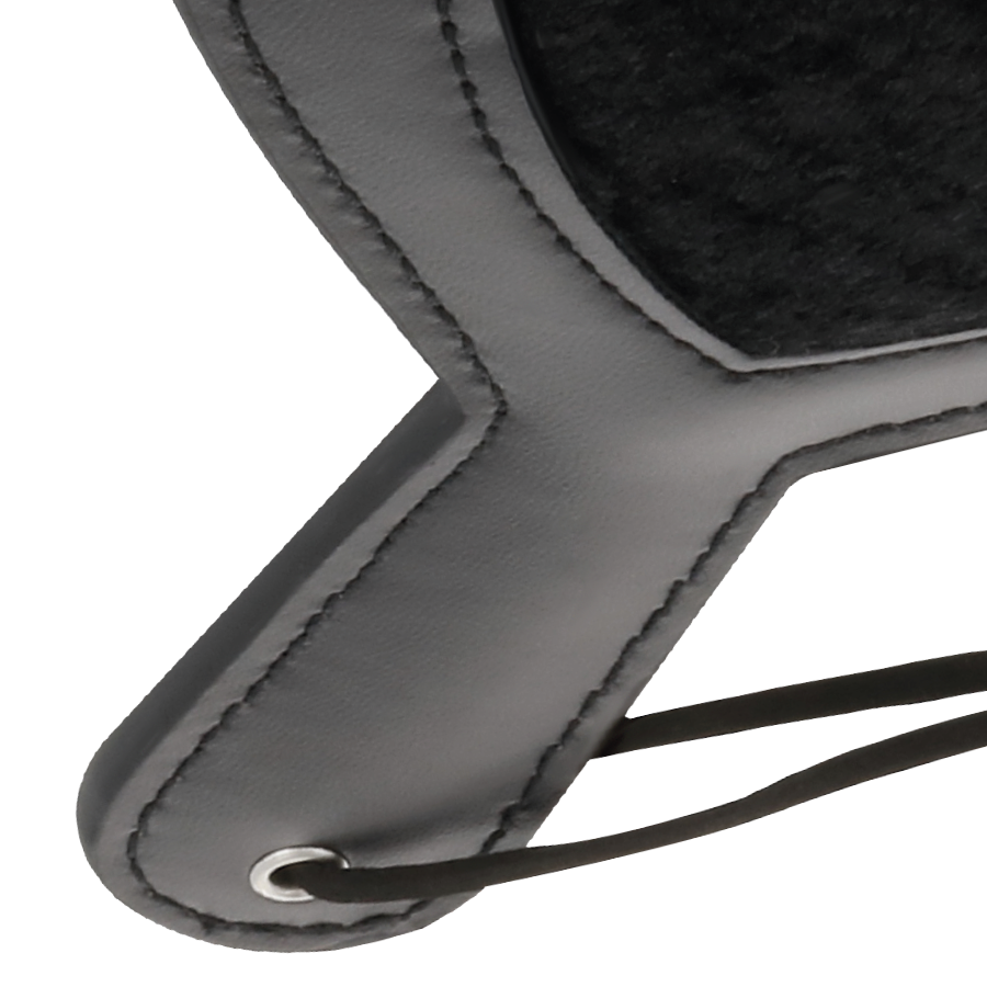 DARKNESS Black Fetish Love Velour Paddle – Design elegante per l'esplorazione sensuale