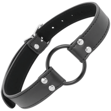 Comprar DARKNESS Mordaza Con Anilla 3.6 CM – Correas De Cuero Con Diseño Elegante Para Juegos Creativos-Noxtic