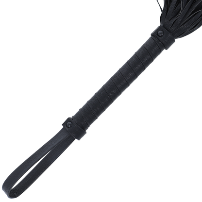 Comprar DARKNESS Látigo Bondage Negro 42cm – Diseño Elegante Para Explorar Nuevas Sensaciones-Noxtic
