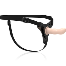FETISH SUBMISSIVE HARNESS - SILICONA FLESH G-SPOT 12.5 CM-FETISH SUBMISSIVE HARNESS-Noxtic