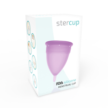 STERCUP - COPA MENSTRUAL FDA SILICONA LILA - TALLA L-STERCUP-Noxtic