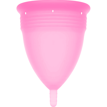 STERCUP - COPA MENSTRUAL FDA SILICONA ROSA - TALLA S-STERCUP-Noxtic