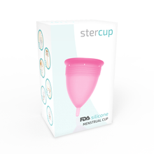 STERCUP - COPA MENSTRUAL FDA SILICONA ROSA - TALLA S-STERCUP-Noxtic