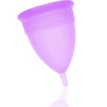 STERCUP - COPA MENSTRUAL FDA SILICONA LILA - TALLA S-STERCUP-Noxtic
