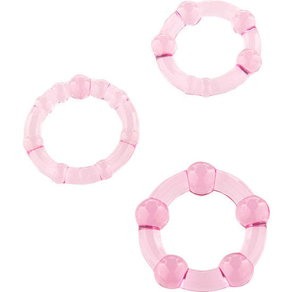 Comprar SEVEN CREATIONS Juego Tres Anillos – Anillas De Silicona Para Mejora De Erecciones-Noxtic