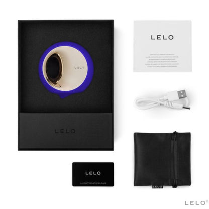 LELO ORA 3 Midnight Azul – Estimulador Con Diseño Elegante Para Placer Sensorial