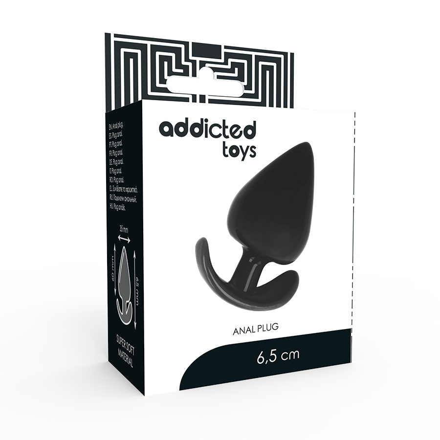 ADDICTED TOYS Plug Anal 6.5 CM – Diseño Ergonómico Para Placer Confortable