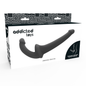 ADDICTED TOYS - BLACK HARNESSLESS DILDO