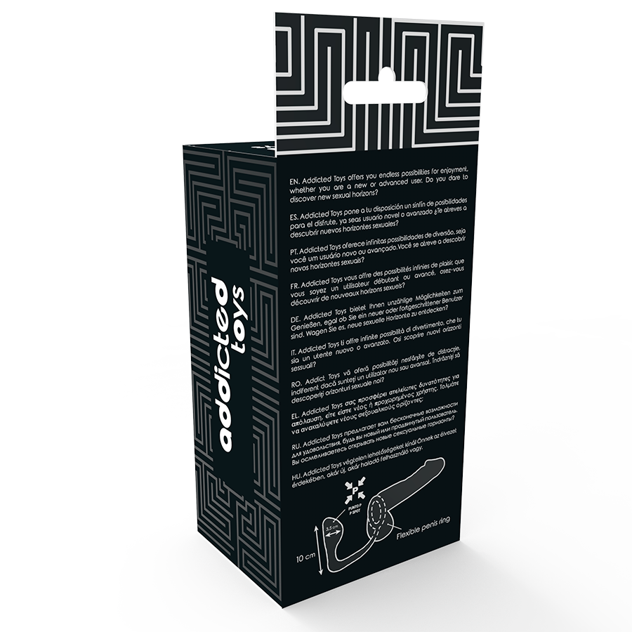 ADDICTED TOYS Plug Anal Con Anillo – Diseño Innovador Para Placer Intenso