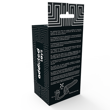 ADDICTED TOYS Plug Anal Con Anillo – Diseño Innovador Para Placer Intenso