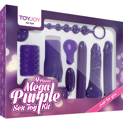 Comprar TOYJOY Just For You Mega Purple Kit – Kit De Juguetes Con Nueve Piezas Multifuncionales Para Estimulación Completa-Noxtic