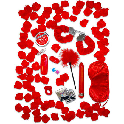 TOYJOY Just For You Red Romance Gift Set – Experiencia Romántica Para Parejas Con Sorpresas Sensuales