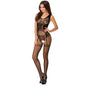 Comprar PASSION Woman BS052 Bodystocking Rojo Talla Única – Diseño Elegante Que Realza La Silueta-Noxtic
