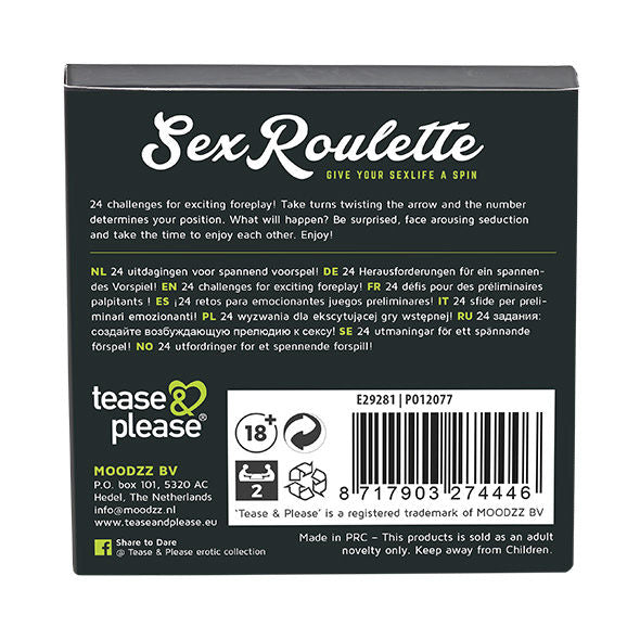 TEASE & PLEASE - SEX ROULETTE FOREPLAY-TEASE&PLEASE-Noxtic