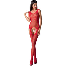 Comprar PASSION Woman BS061 Bodystocking Rojo Talla Única – Diseño Elegante Para Comodidad Asegurada-Noxtic