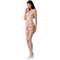 Comprar PASSION Woman BS067 Bodystocking Rojo Talla Única – Diseño Atractivo Para Realzar La Figura-Noxtic