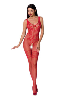 Comprar PASSION Woman BS069 Bodystocking Blanco – Diseño Elegante Para Máxima Comodidad-Noxtic