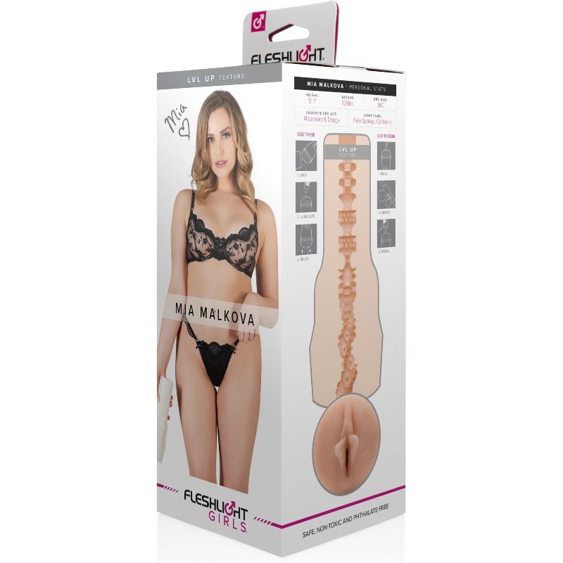 Fleshlight Girls Mia Malkova – Giocattolo erotico dal design innovativo per un piacere unico