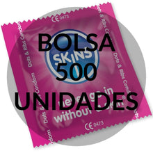 Comprar SKINS Preservativos Puntos y Estrías Bolsa 500 Uds – Experiencia Placentera Con Diseño Innovador-PRESERVATIVOS-Noxtic