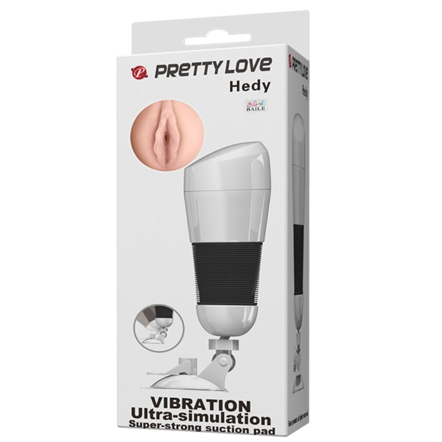 Pretty Love Hedy – Masturbatore vibrante per il piacere sensuale