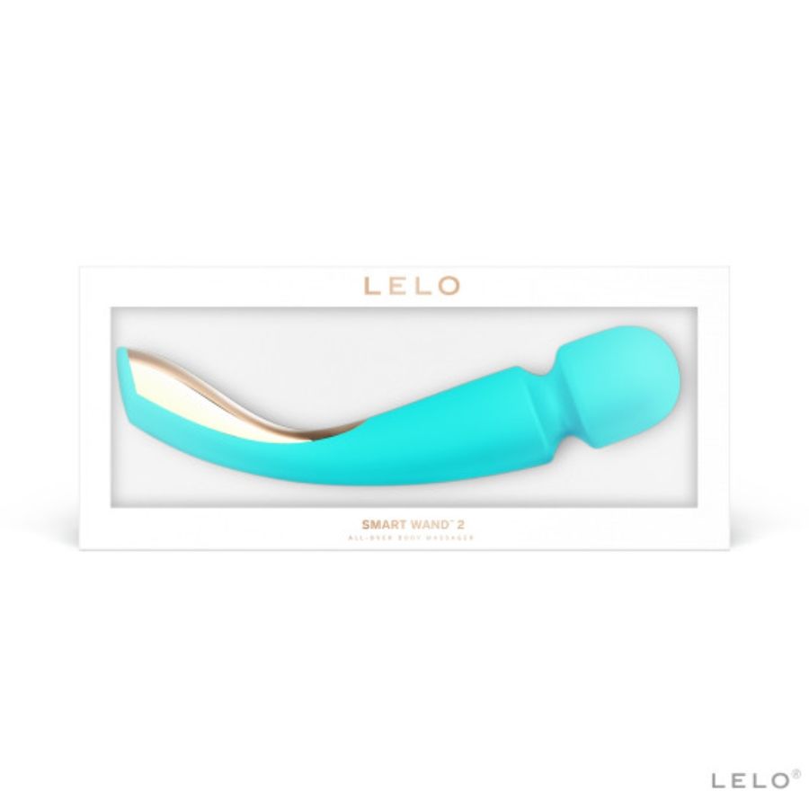 LELO Smart Wand 2 Turchese – Massaggiatore ricaricabile con design ergonomico