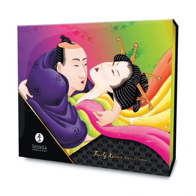 SHUNGA Kit Fruity Kisses Collection – Experiencia Sensorial Con Sabor Frutal Para Momentos Íntimos