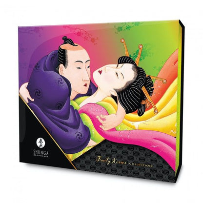 SHUNGA Kit Fruity Kisses Collection – Experiencia Sensorial Con Sabor Frutal Para Momentos Íntimos