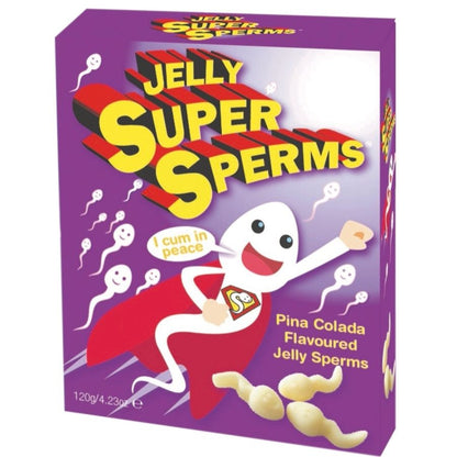 SPENCER &amp; FLEETWOOD Super Sperm Jelly Gummies 120g - Design divertente da gustare con gusto