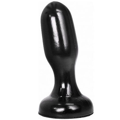 ALL BLACK Plug Anal 19 5 cm – Diseño Suave Para Una Experiencia Sensorial Única