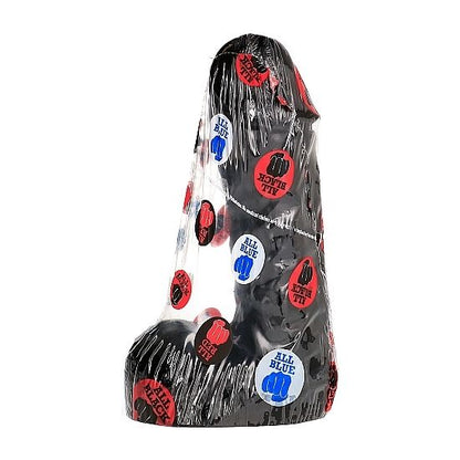 All Black Dong 19 Cm – Juguete Erótico De PVC Hipoalergénico Para Placer Personal