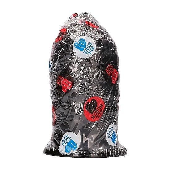 All Black Anal Plug 16 Cm – Diseño Acanalado Para Placer Intenso